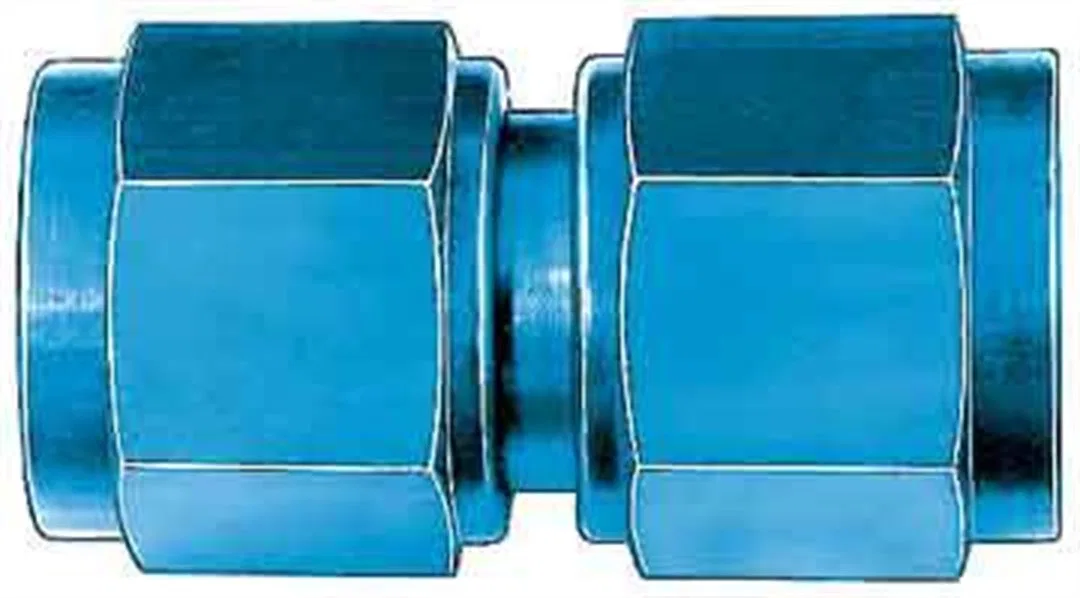 FCM2916 – AEROQUIP Coupler Fitting, -8 AN Female Swivel Aluminum Blue Single